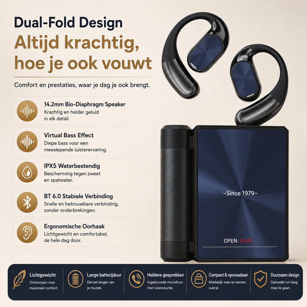 NovaSound | Draadloze Over-Ear Koptelefoon