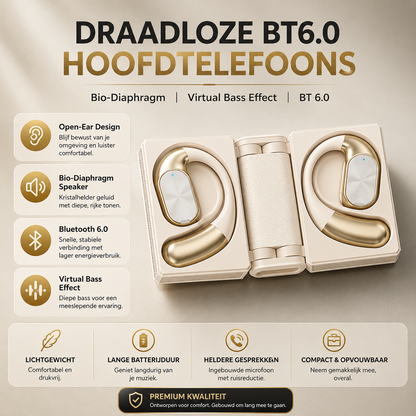 NovaSound | Draadloze Over-Ear Koptelefoon