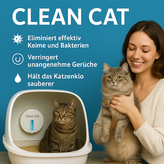 CleanCat Pro | Slimme UV-Desinfectie voor Altijd Schone Kattenbakken
