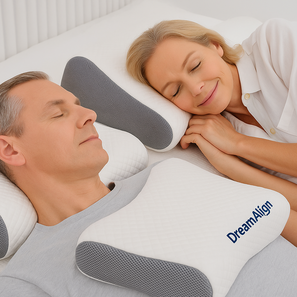 DreamAlign | Ergonomisch Kussen voor Pijnvrij en Rustgevend Slapen