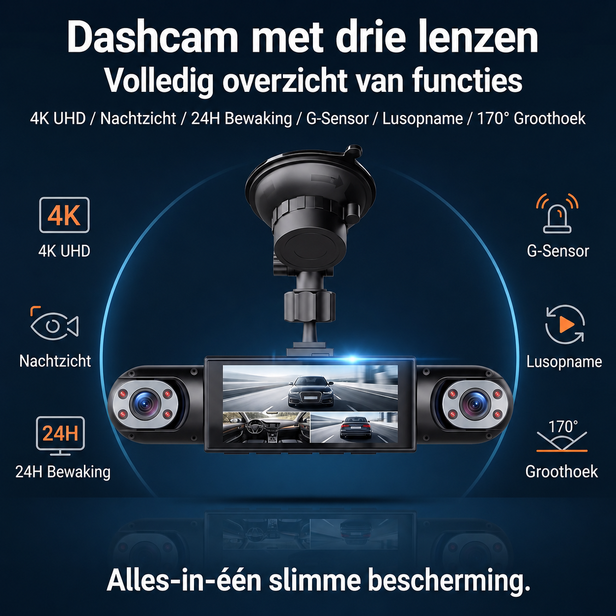 CarCam| Volledige Bescherming Rondom Je Auto