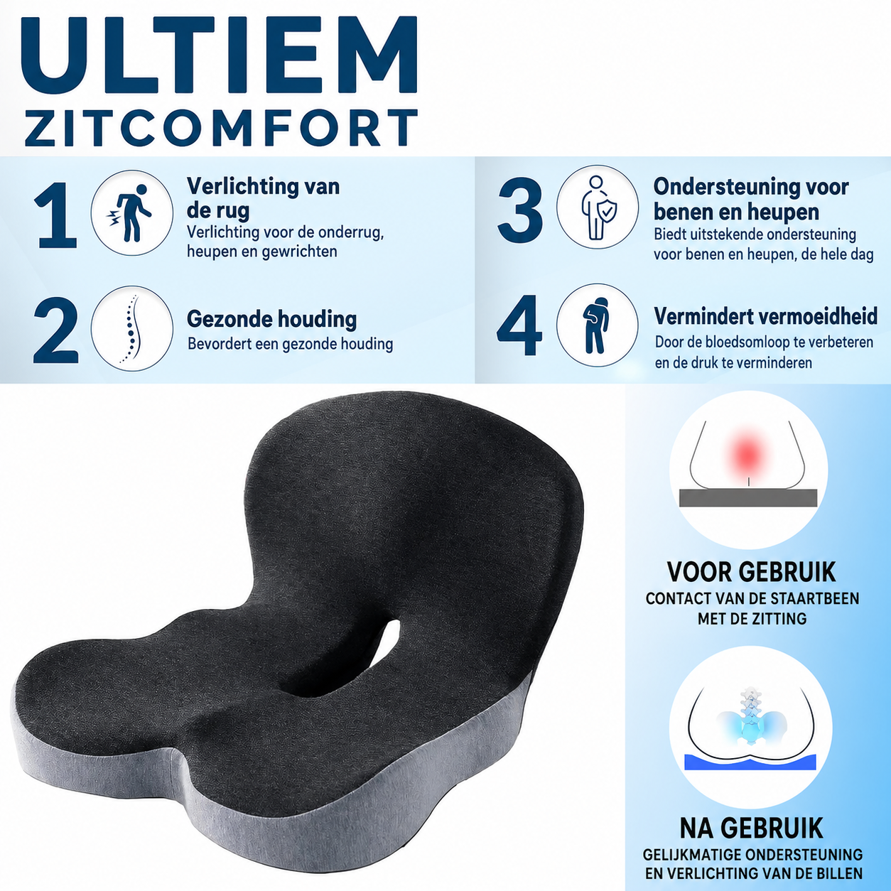 ComfortSeat | Aangenaam Zitten Zonder Ongemak