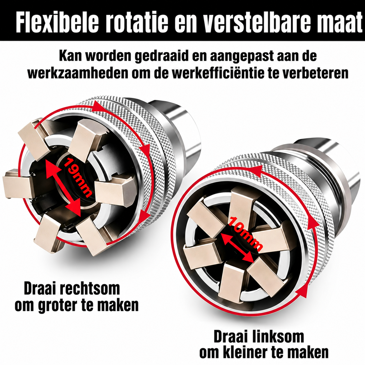 GripMaster | Snel Grip Op Elke Moer En Bout