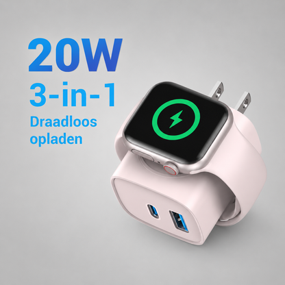 VoltDock | Laad Al Je Apple Apparaten Tegelijk Op