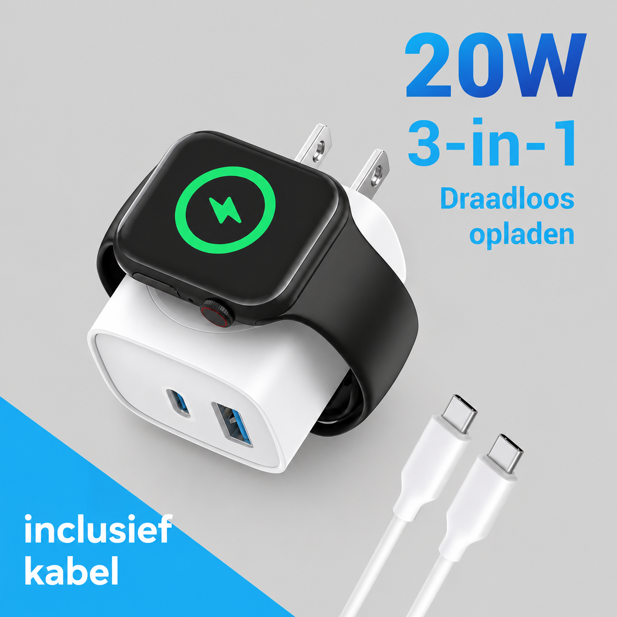 VoltDock | Laad Al Je Apple Apparaten Tegelijk Op