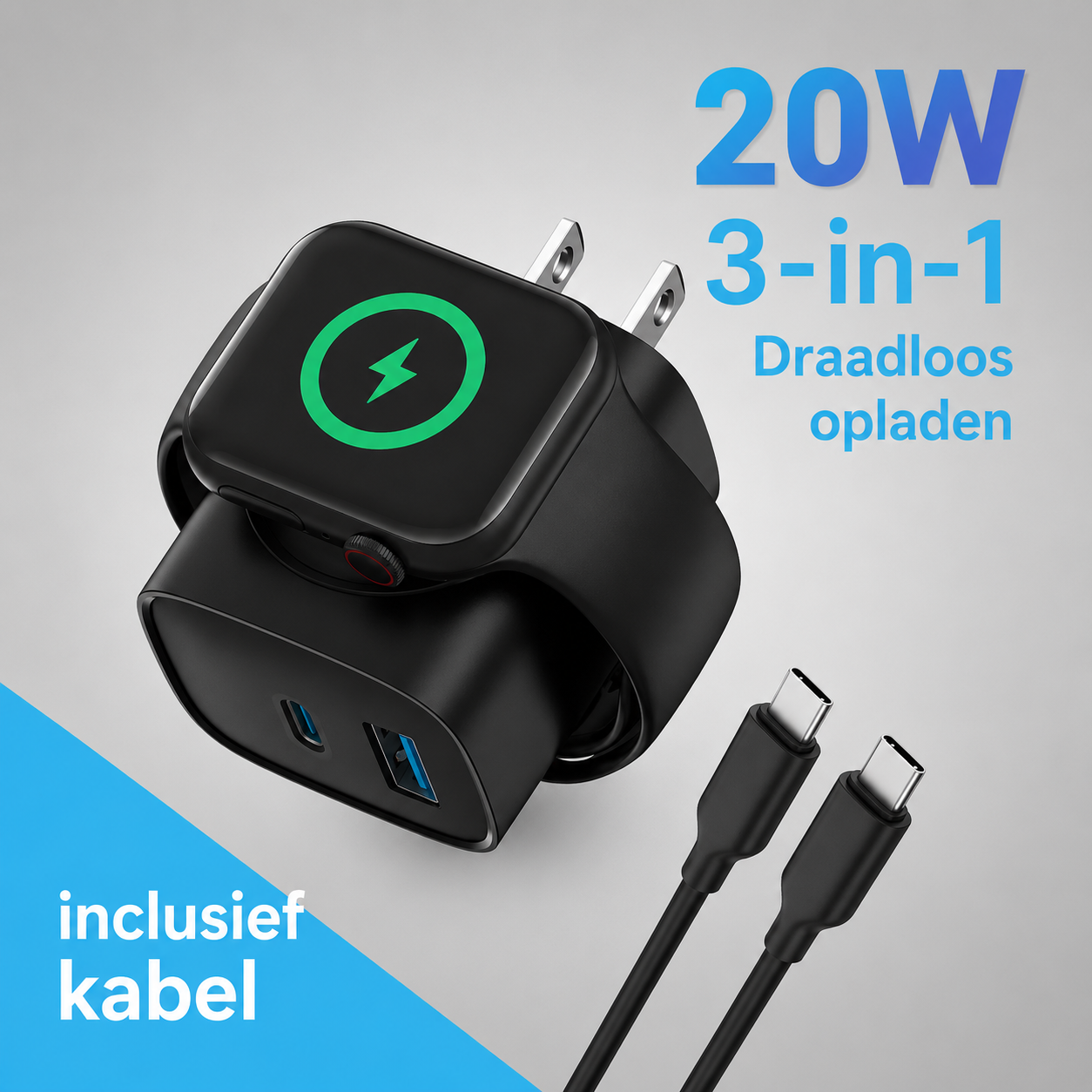 VoltDock | Laad Al Je Apple Apparaten Tegelijk Op