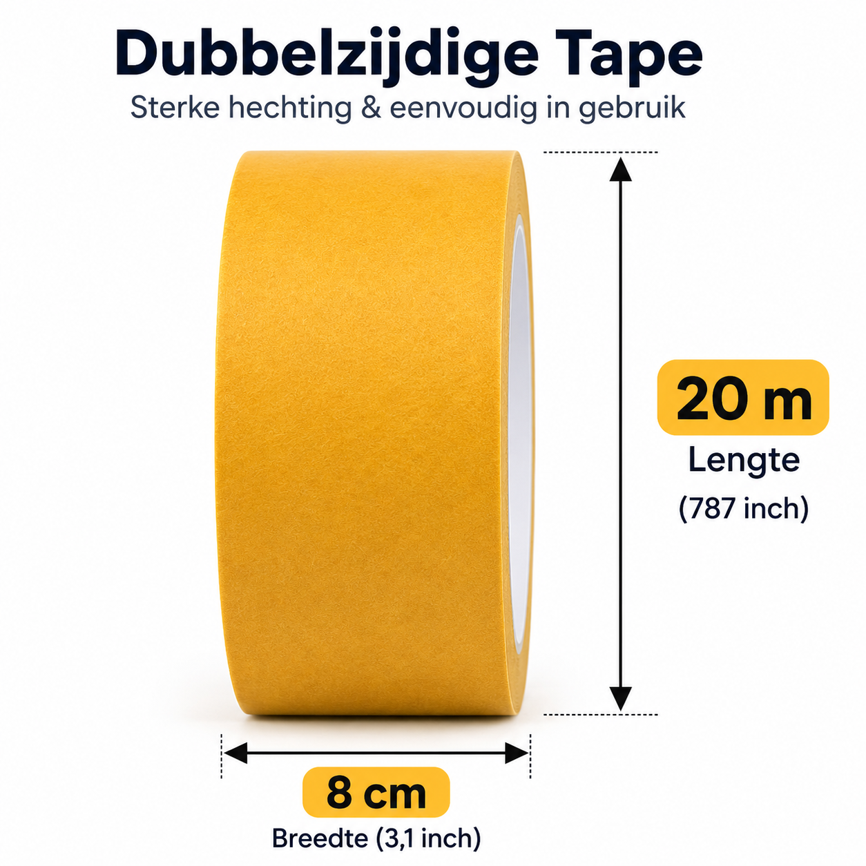TapeGrip | Krachtige Dubbelzijdige Montagetape