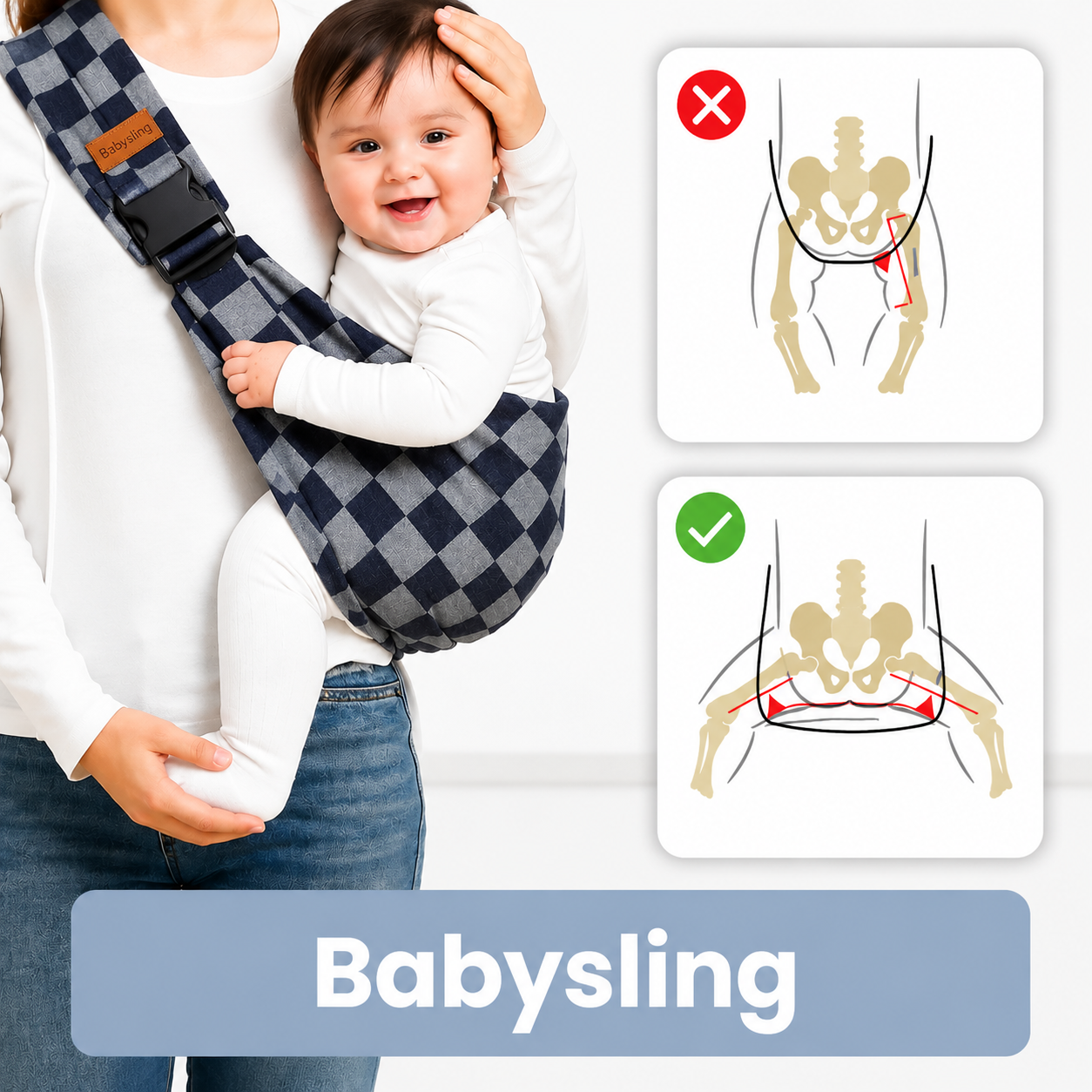 BabySling | Draag Je Kind Dichtbij Zonder Pijnlijke Armen