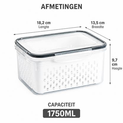 VersHouder | Houd Groente En Fruit Langer Vers  4-in-1