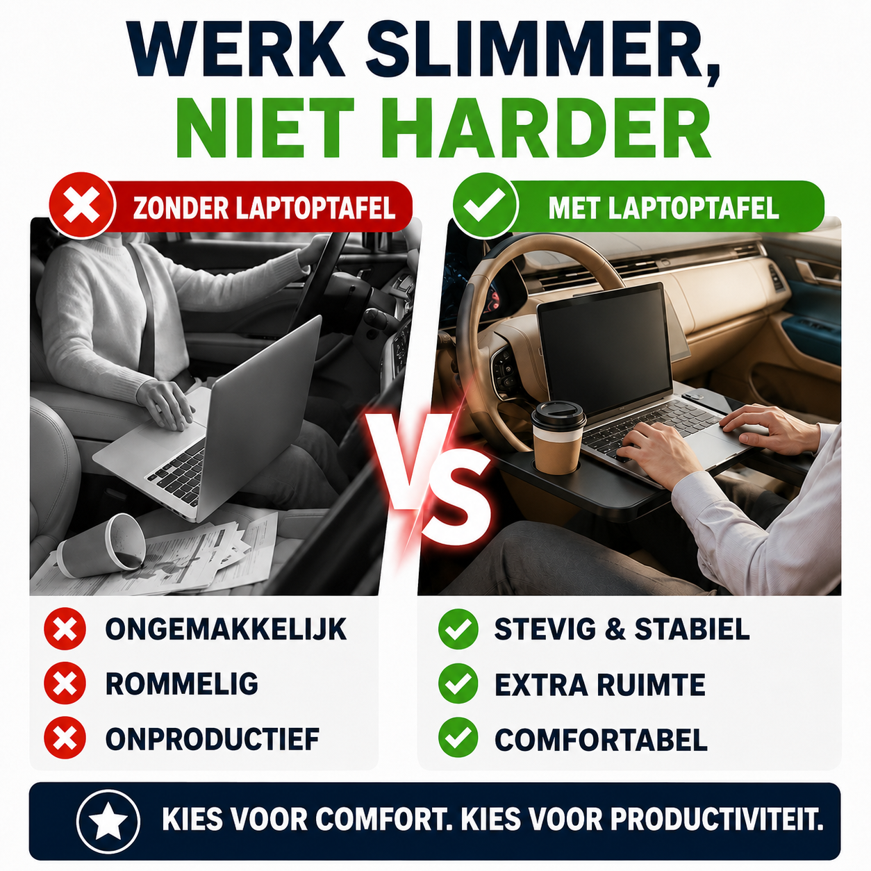 DriveDesk | Creëer direct een mobiele werkplek in je auto