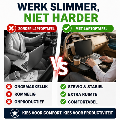 DriveDesk | Creëer direct een mobiele werkplek in je auto