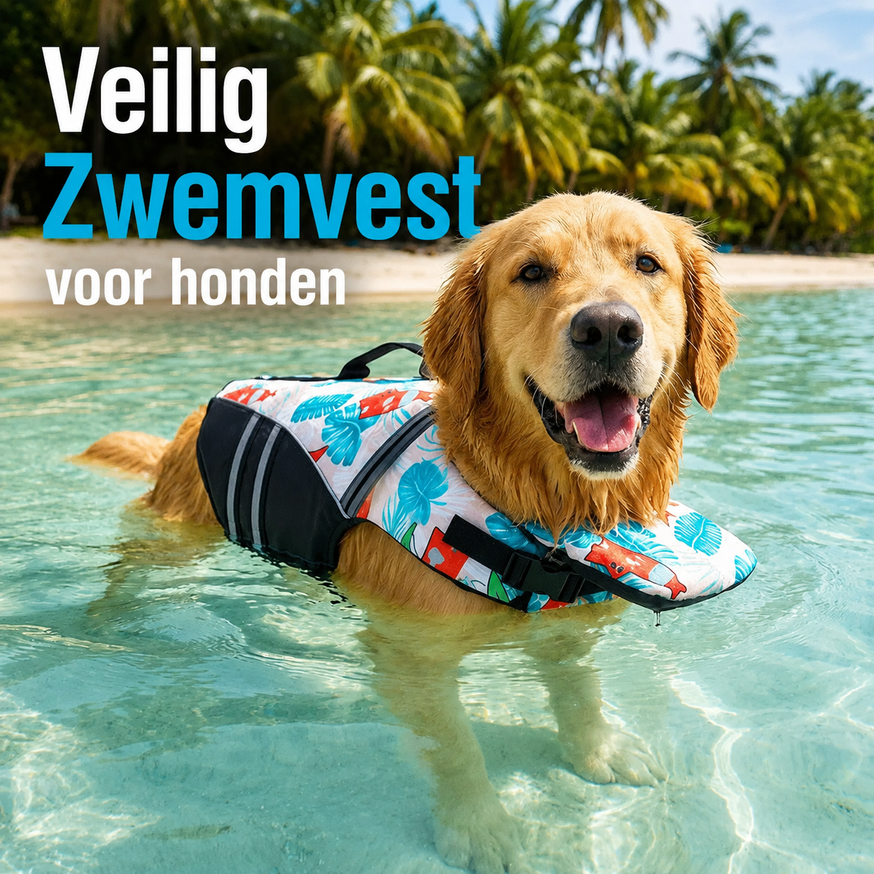 ShieldVest | Zorgeloos Waterplezier Voor Je Hond