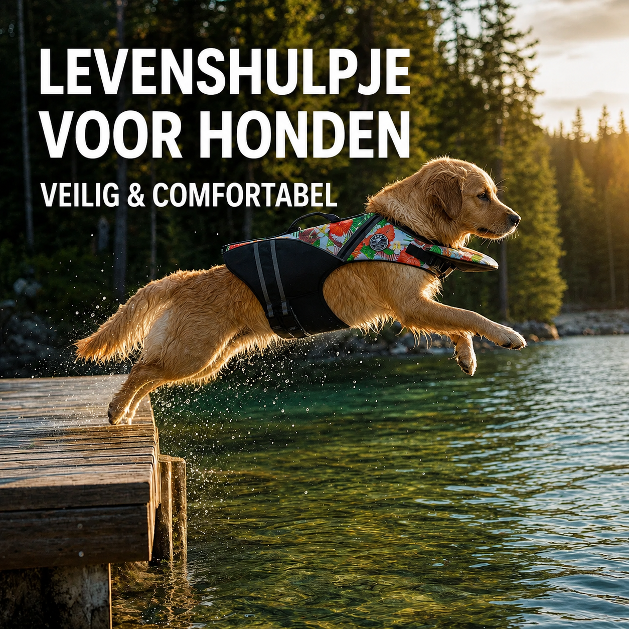 ShieldVest | Zorgeloos Waterplezier Voor Je Hond