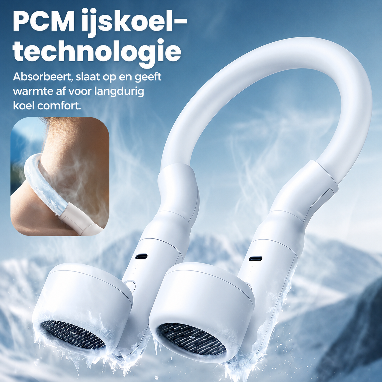 NeckFan | Instant Cooling on Hot Days