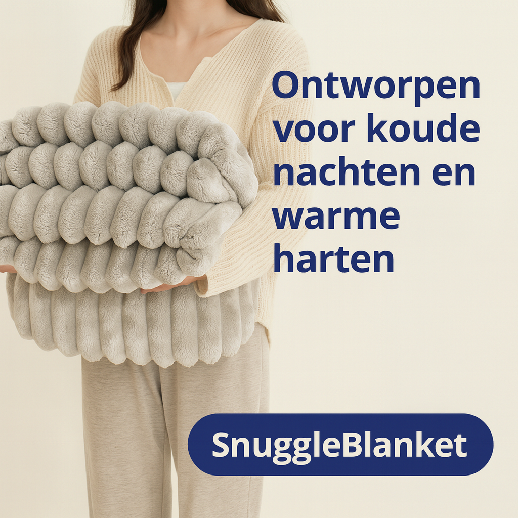 SnuggleBlanket | Zachte & Warme Deken voor Koude Nachten en Stijlvol Interieur