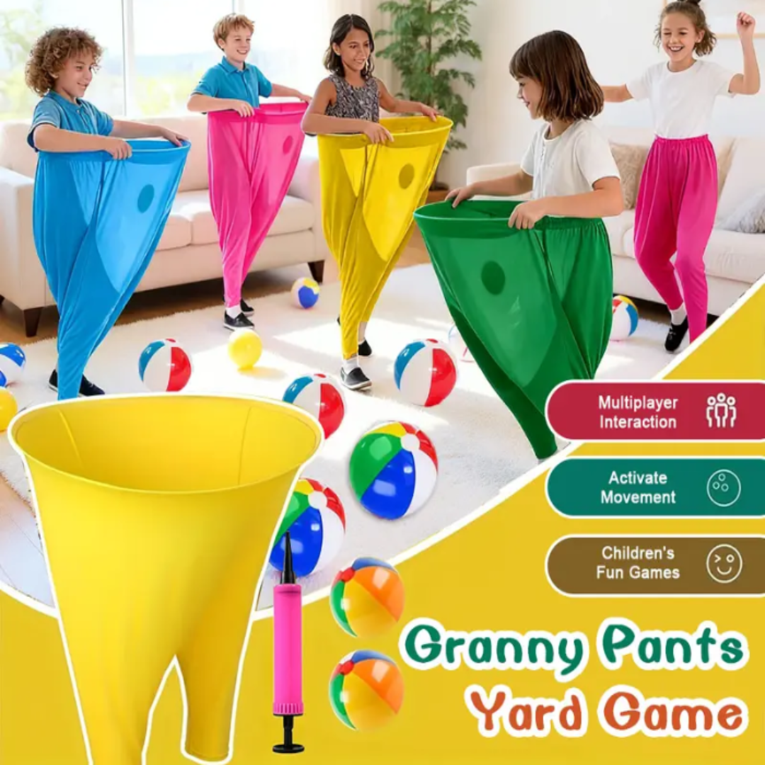 BouncyFun | Opblaasbare Gezins Catch & Toss Set