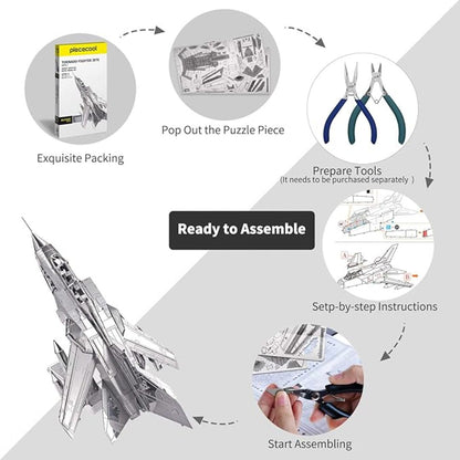AeroBuild | Zelfbouw Vliegtuigmodel van Metalen Onderdelen