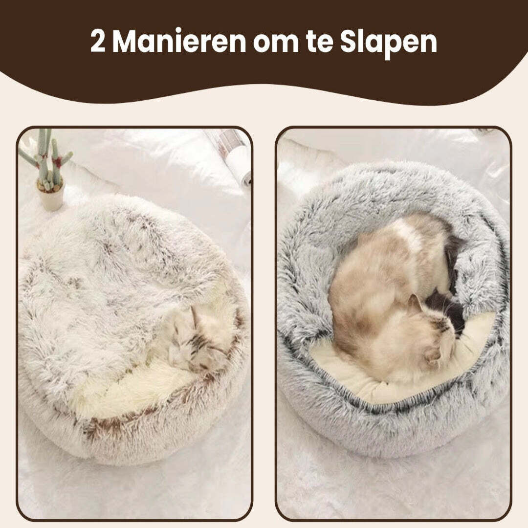 SafeNest | Zacht en Geborgen Slaapnest voor Rustige Huisdieren