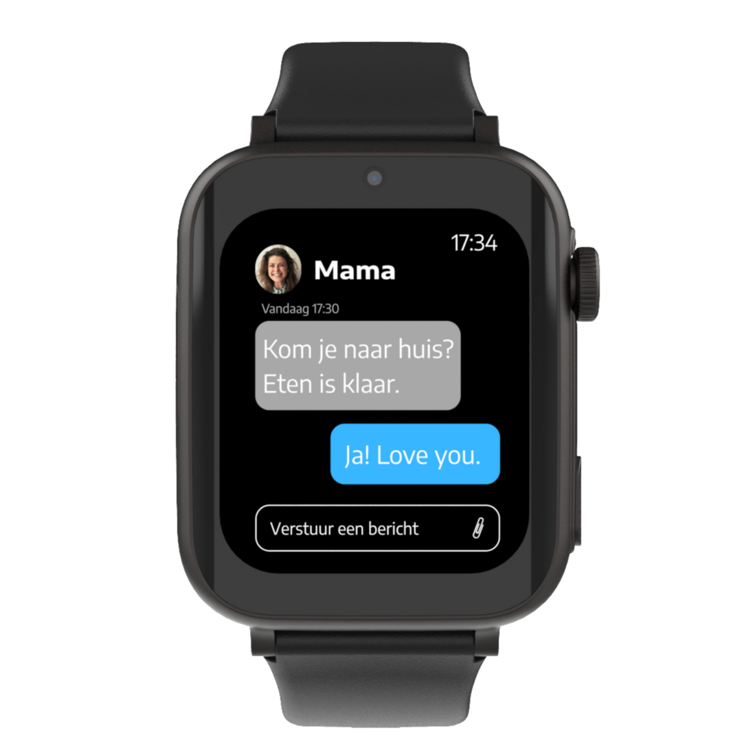 TrackBuddy | GPS Horloge voor Kinderen met Realtime Locatie en Veilig Bellen