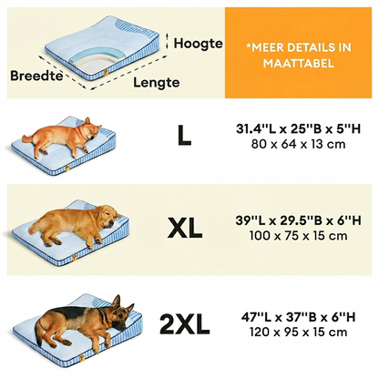 CoolNest | Verkoelend & Orthopedisch Hondenbed