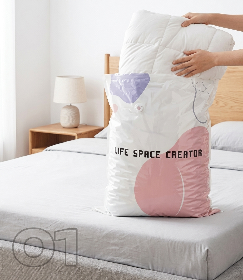 SpaceSaver Vacuum Bags | Snel & Compact Opbergen