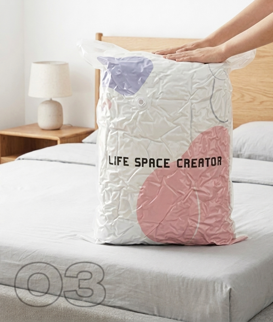 SpaceSaver Vacuum Bags | Snel & Compact Opbergen
