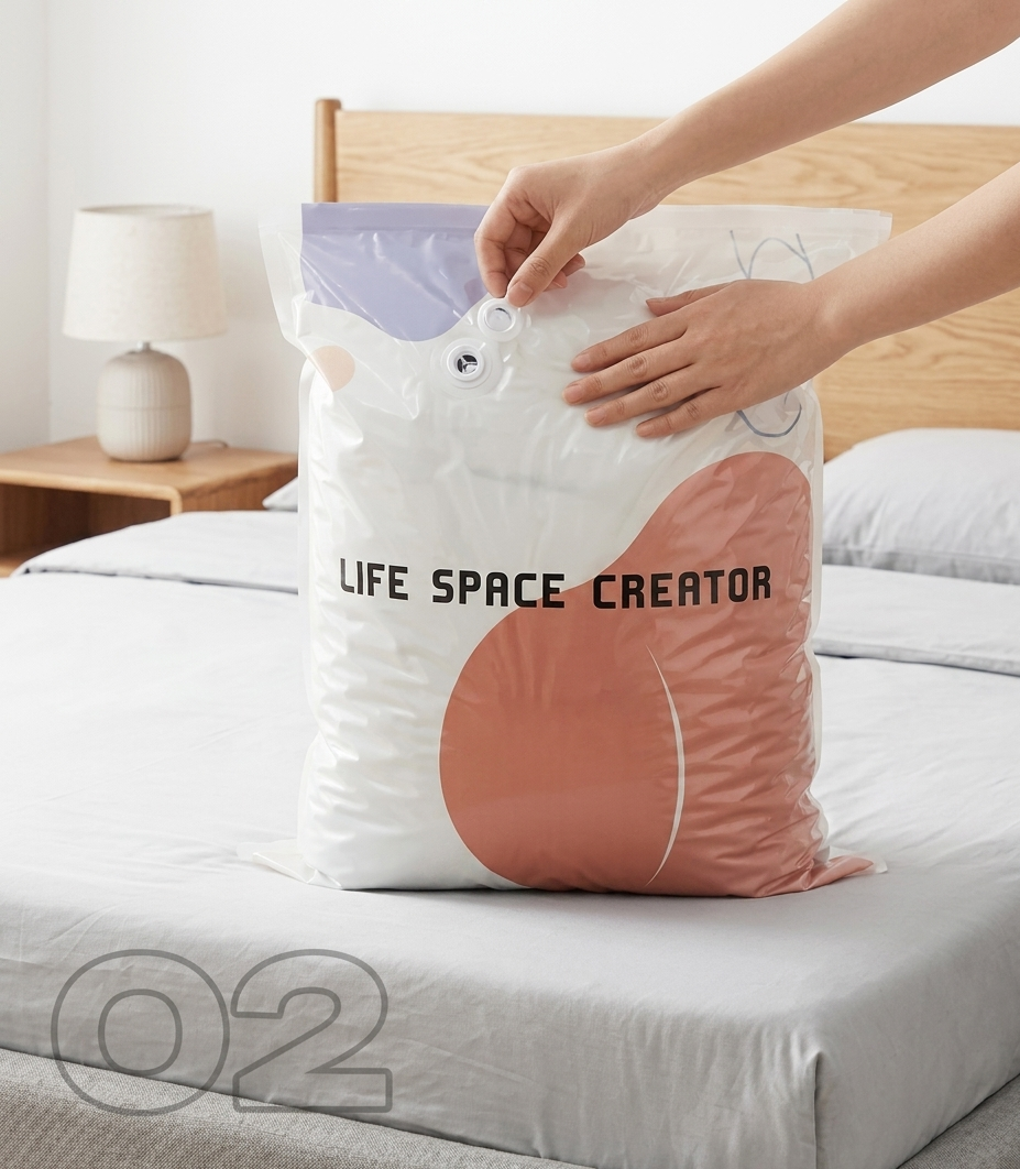 SpaceSaver Vacuum Bags | Snel & Compact Opbergen