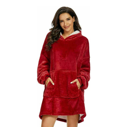 SnugWear | One-Size Warme Dekentrui met Fluweelzachte Binnenlaag