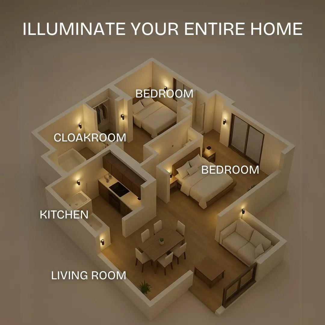 ZenLight | Warm LED Nachtlampje met Automatische Sensor & Dimmer