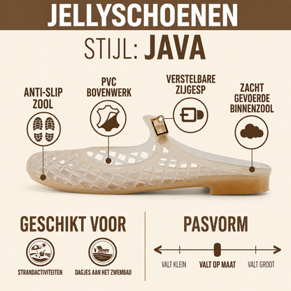 JellyComfort | Waterbestendige Damesflats Voor Zomerse Dagen