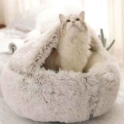 SafeNest | Zacht en Geborgen Slaapnest voor Rustige Huisdieren
