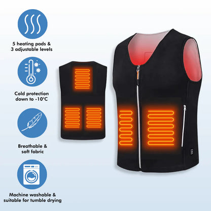 HeatShell - Verwarmd Bodywarmer Vest