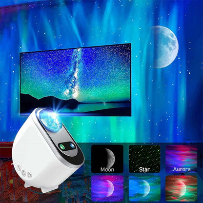 SkyGlow | Projectorlamp voor Betoverende Aurora-Luchten in Huis