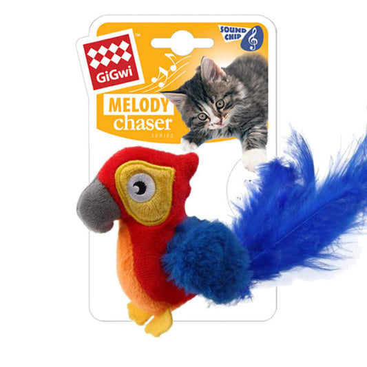 ChirpChase | Interactieve Vogel met Chirp en Flapperende Vleugels voor Katten