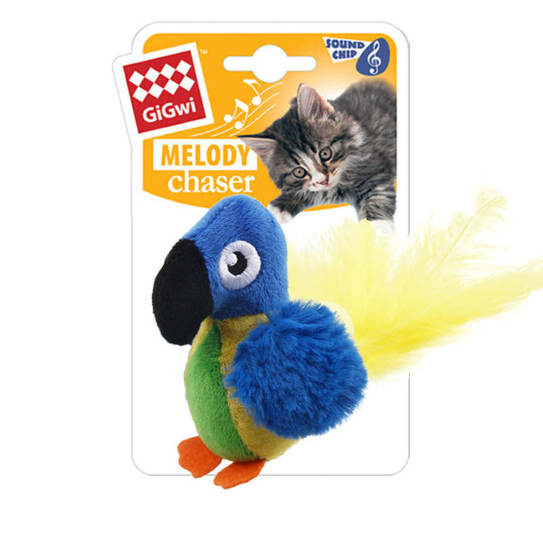 ChirpChase | Interactieve Vogel met Chirp en Flapperende Vleugels voor Katten