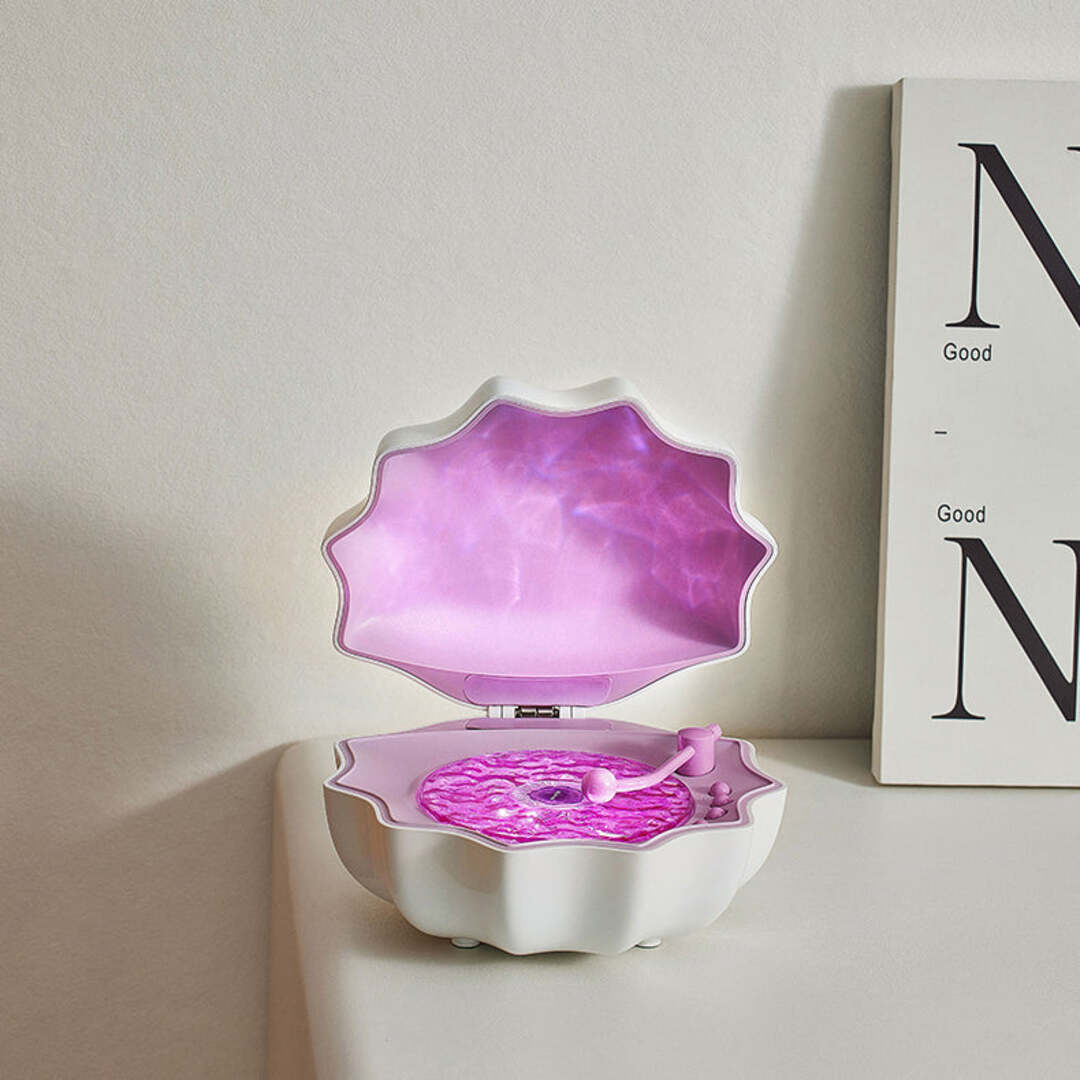 MelodyLight | Retro Vinyl Speaker en Lamp met Omgevingsverlichting