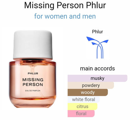 Geur van verlangen - Missing Person Parfum