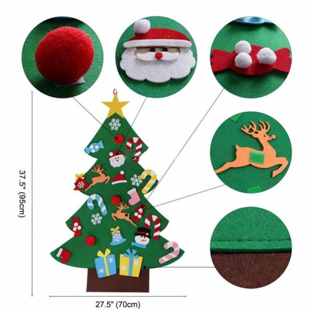 DecorTree | Interactieve Kerstboom met 26 Decoraties & LED Licht