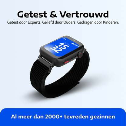 TrackBuddy | GPS Horloge voor Kinderen met Realtime Locatie en Veilig Bellen