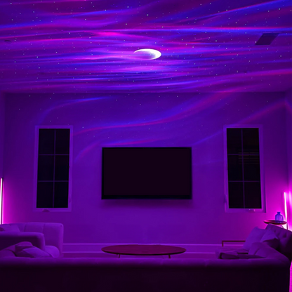 SkyGlow | Projectorlamp voor Betoverende Aurora-Luchten in Huis