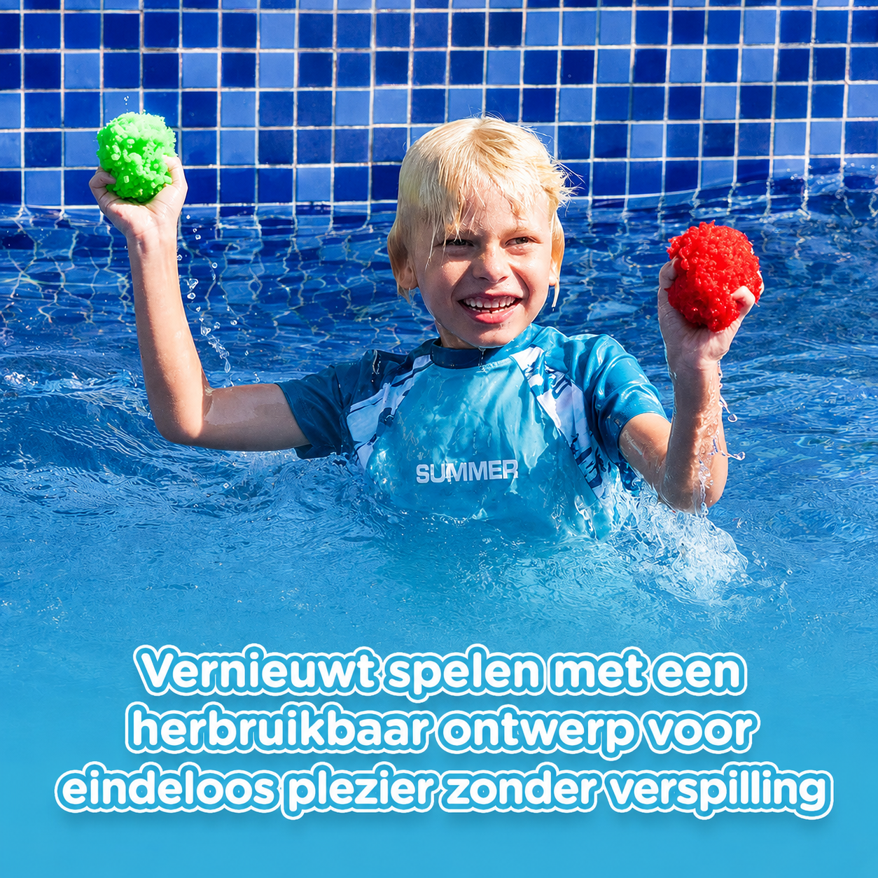 SplashSphere | Eindeloos Waterplezier Zonder Rommel