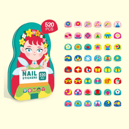 NailFun | Kinder Nagelstickers met Kleurrijke Patronen