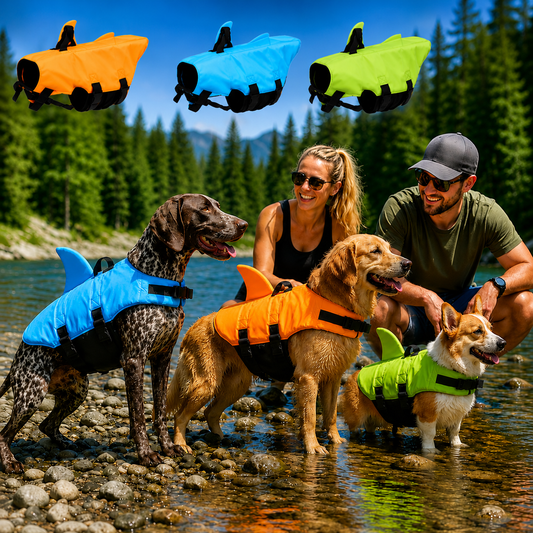 SharkPaw | Zwemvest Voor Honden Met Haaienvin