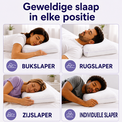 FlexPillow | Persoonlijk Comfort Voor Elke Slaaphouding