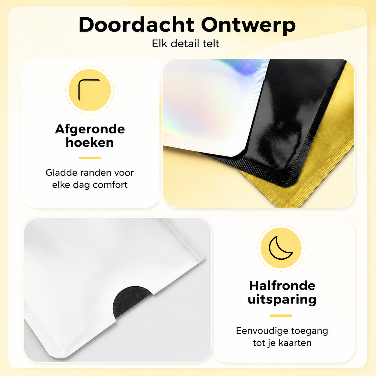 Novix | RFID Kaartbescherming Set