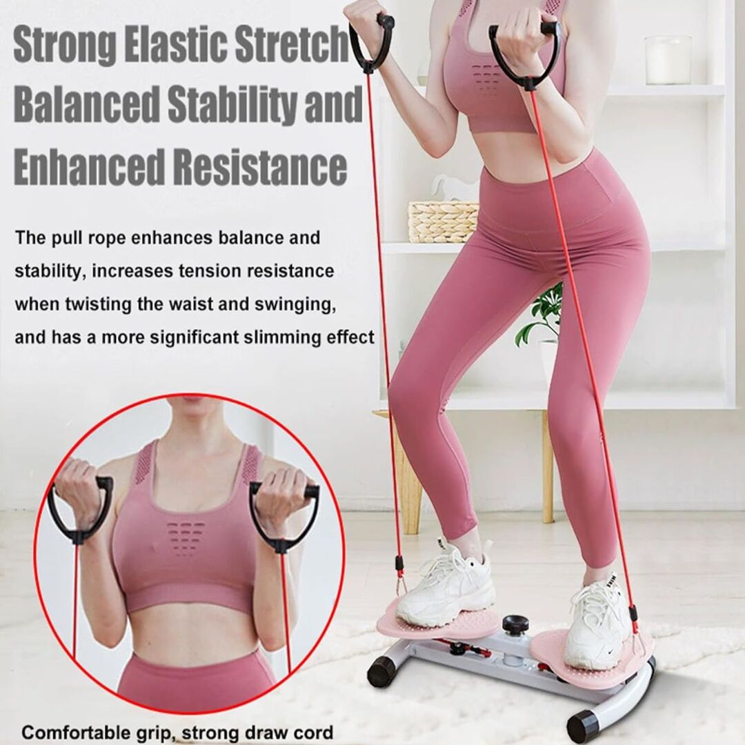 BalanceSpin | Stille Draaiplateau voor Tailletraining & Coreversteviging