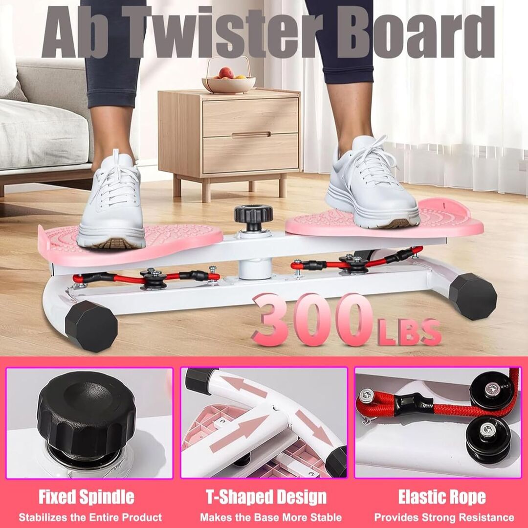 BalanceSpin | Stille Draaiplateau voor Tailletraining & Coreversteviging