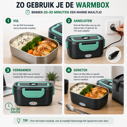 WarmBox | Snel en eenvoudig je lunch opwarmen!