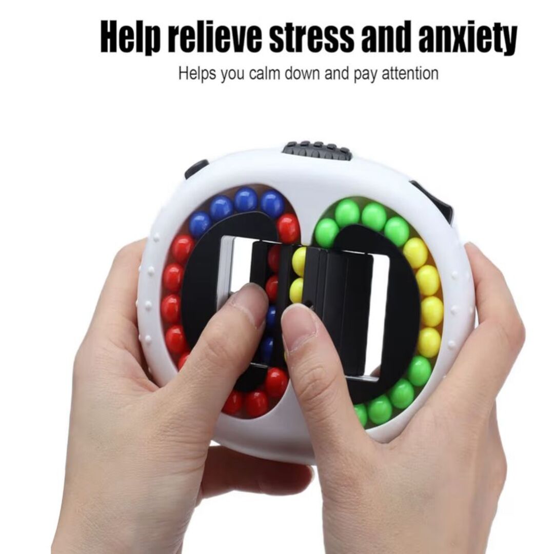 BrainOrbit | 2-in-1 Logische Draaispel voor Breintraining & Stressverlichting