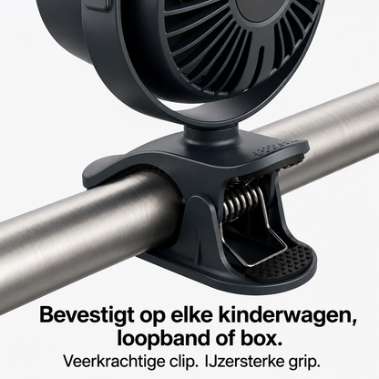 CoolClip | Veilige Babyventilator Voor Onderweg